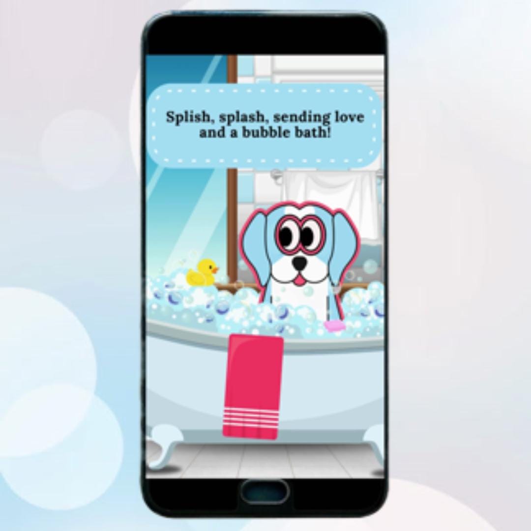 Animated ECard for Texting - Splish Splash