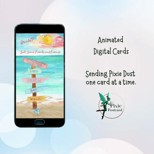 Animated ECard for Texting - Summer Vibes